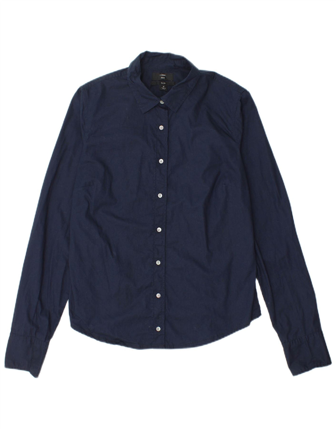 Cămașă 365 Slim pentru femei J. Crew US 6 Medium Bluemarin Bumbac