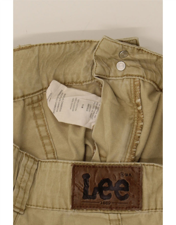 LEE Womens Cargo Shorts US 13 Large W34  Khaki Cotton Vintage Lee and Second-Hand Lee from Messina Hembry 