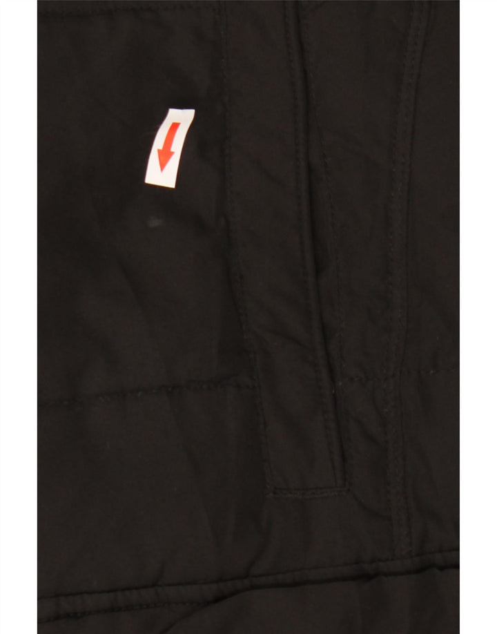 Jachetă căptușită cu glugă Calvin Klein pentru bărbați IT 52 XL poliester negru