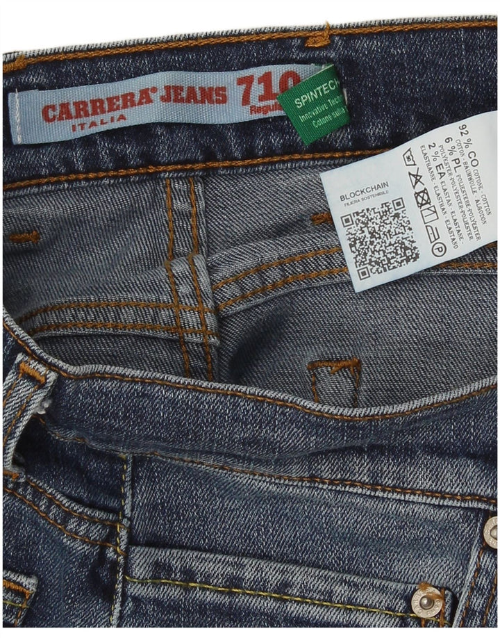 Blugi slim pentru bărbați Carrera 710 Regular Fit L32 L33 Bumbac albastru