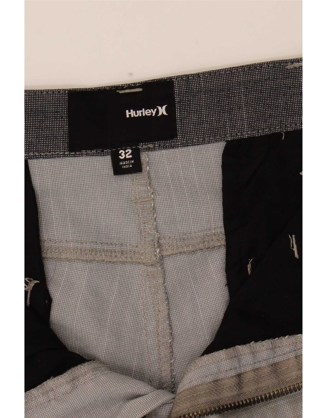 Pantaloni scurți chino pentru bărbați Hurley W32 Poliester gri mediu