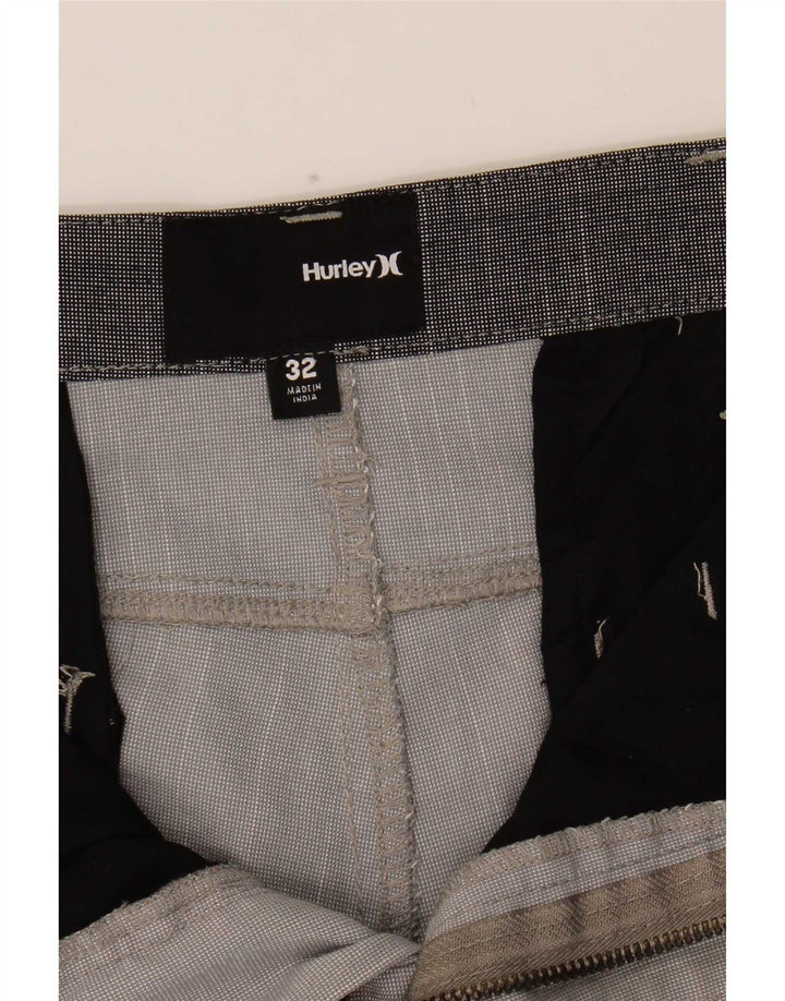 Pantaloni scurți chino pentru bărbați Hurley W32 Poliester gri mediu