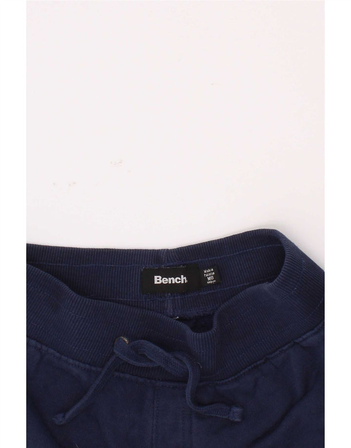 Pantaloni Sportivi Bench Băieți 9-10 Ani Mediu Bumbac Bleumarin