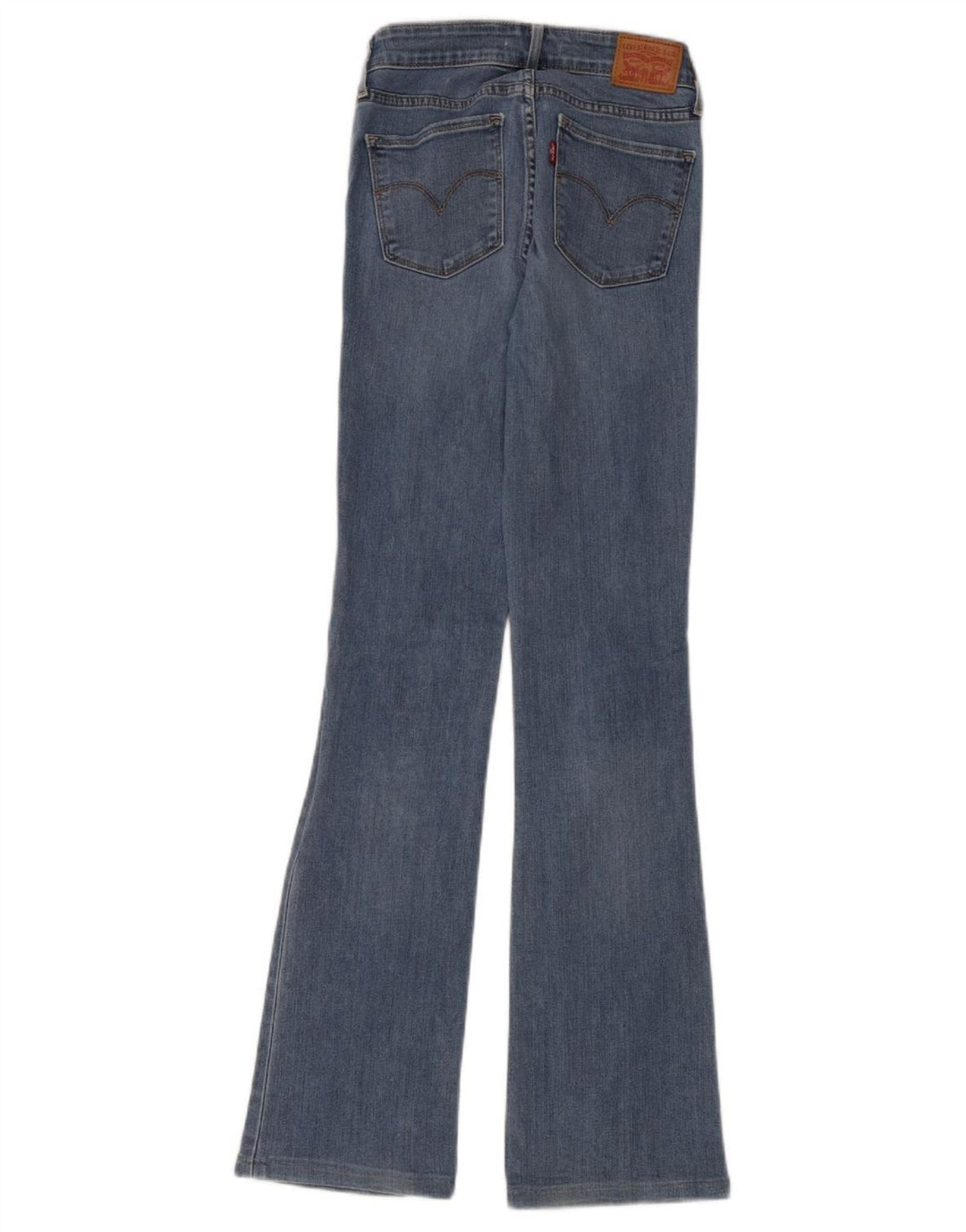 Blugi Levi's 715 Bootcut W26 L32 Bumbac albastru