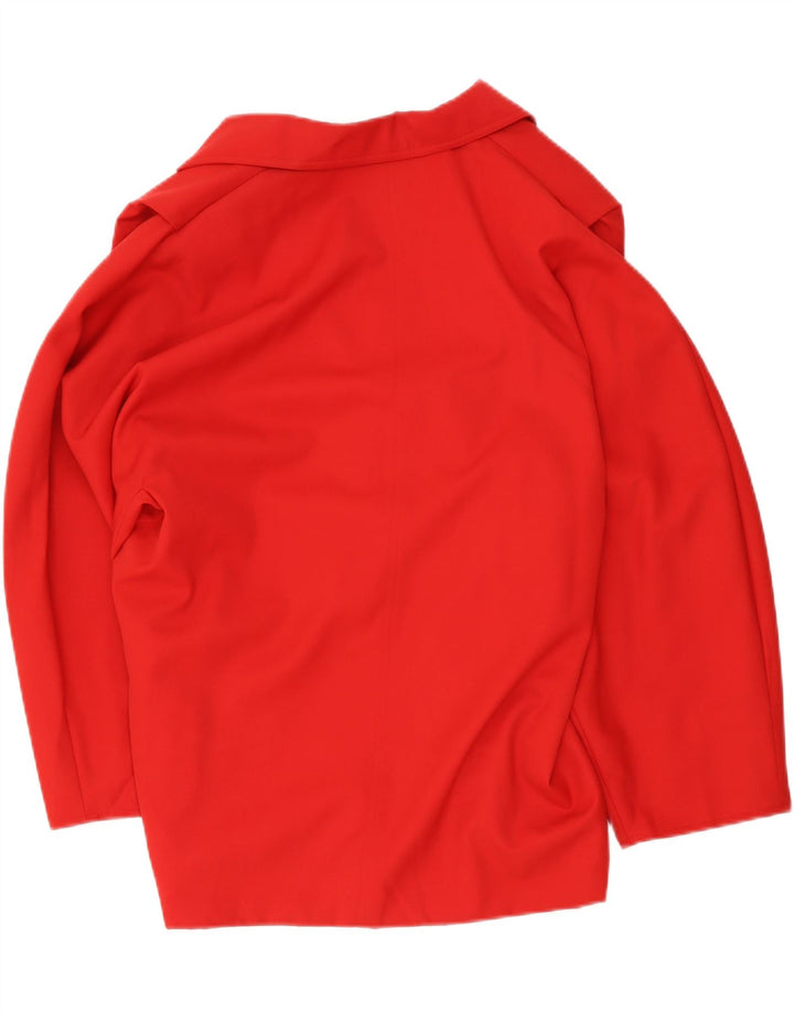 Blazer supradimensionat pentru femei Max Mara, roșu mic, 10 UK