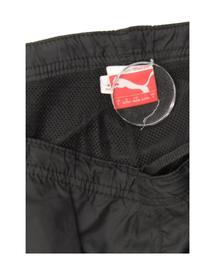 Pantaloni de trening PUMA pentru bărbați, mare, negru, nailon