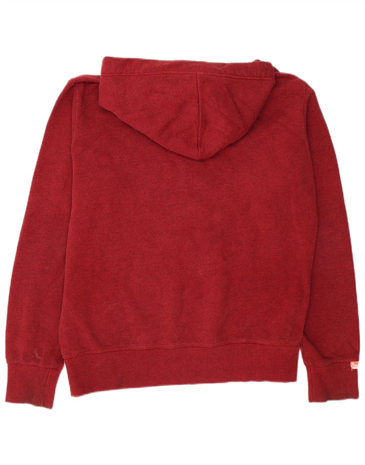 Pulover SUPERDRY pentru bărbați, XL, bumbac cu păsări burgundy
