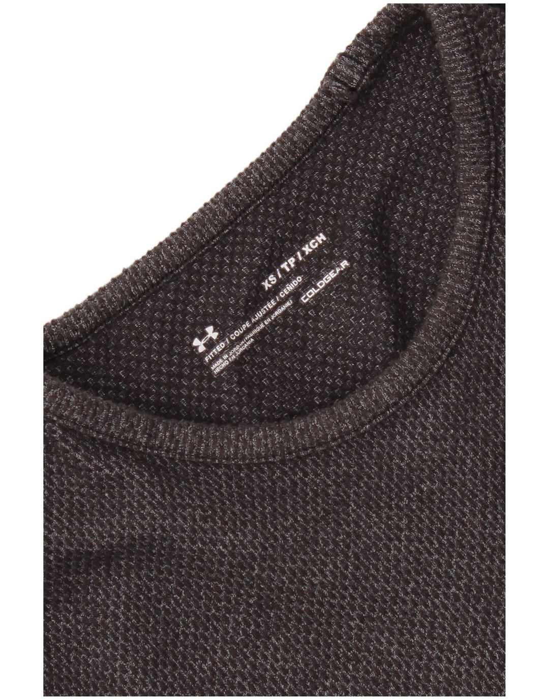 Top pentru bărbați Under Armour cu mânecă lungă XS gri
