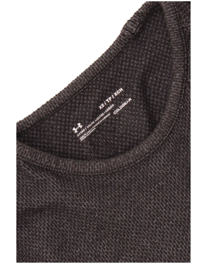 Top pentru bărbați Under Armour cu mânecă lungă XS gri