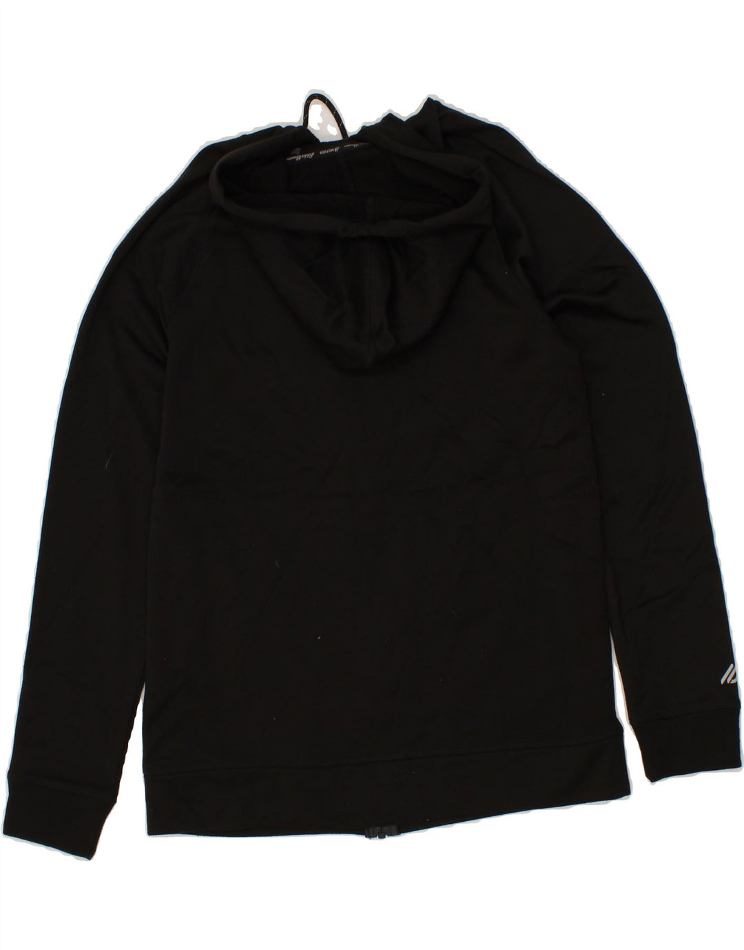 EDDIE BAUER Mens Zip Hoodie Sweater Small Black Polyester Vintage Eddie Bauer and Second-Hand Eddie Bauer from Messina Hembry 