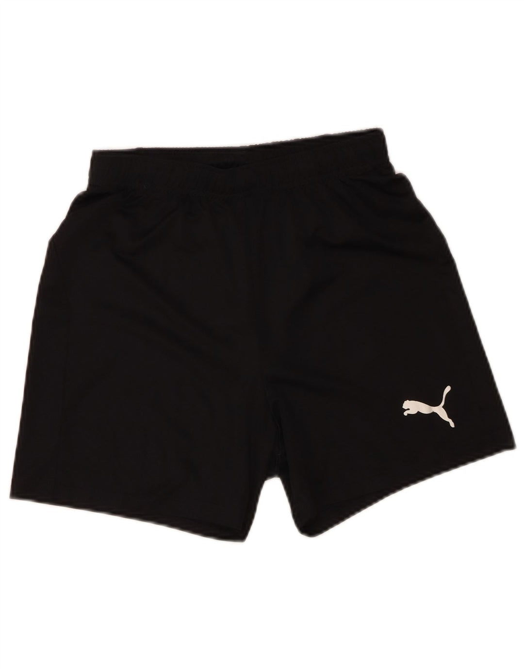 Pantaloni scurti sport Puma băieți 13-14 ani poliester negru