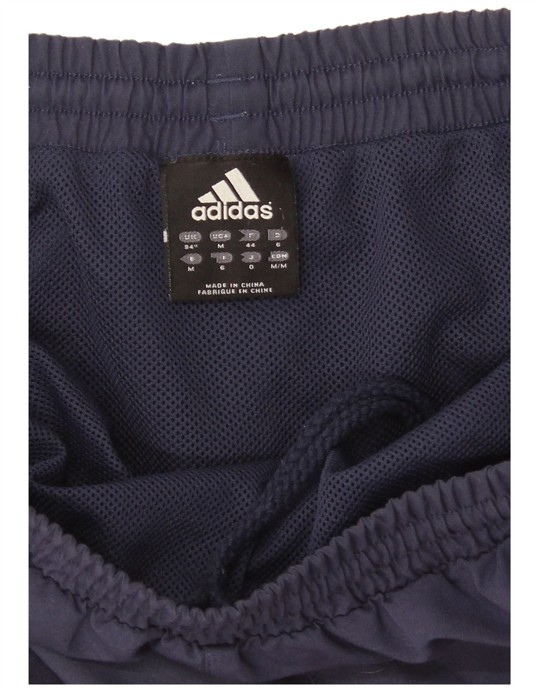 Pantaloni scurți sport Adidas pentru bărbați, medii, bleumarin, poliester color bloc