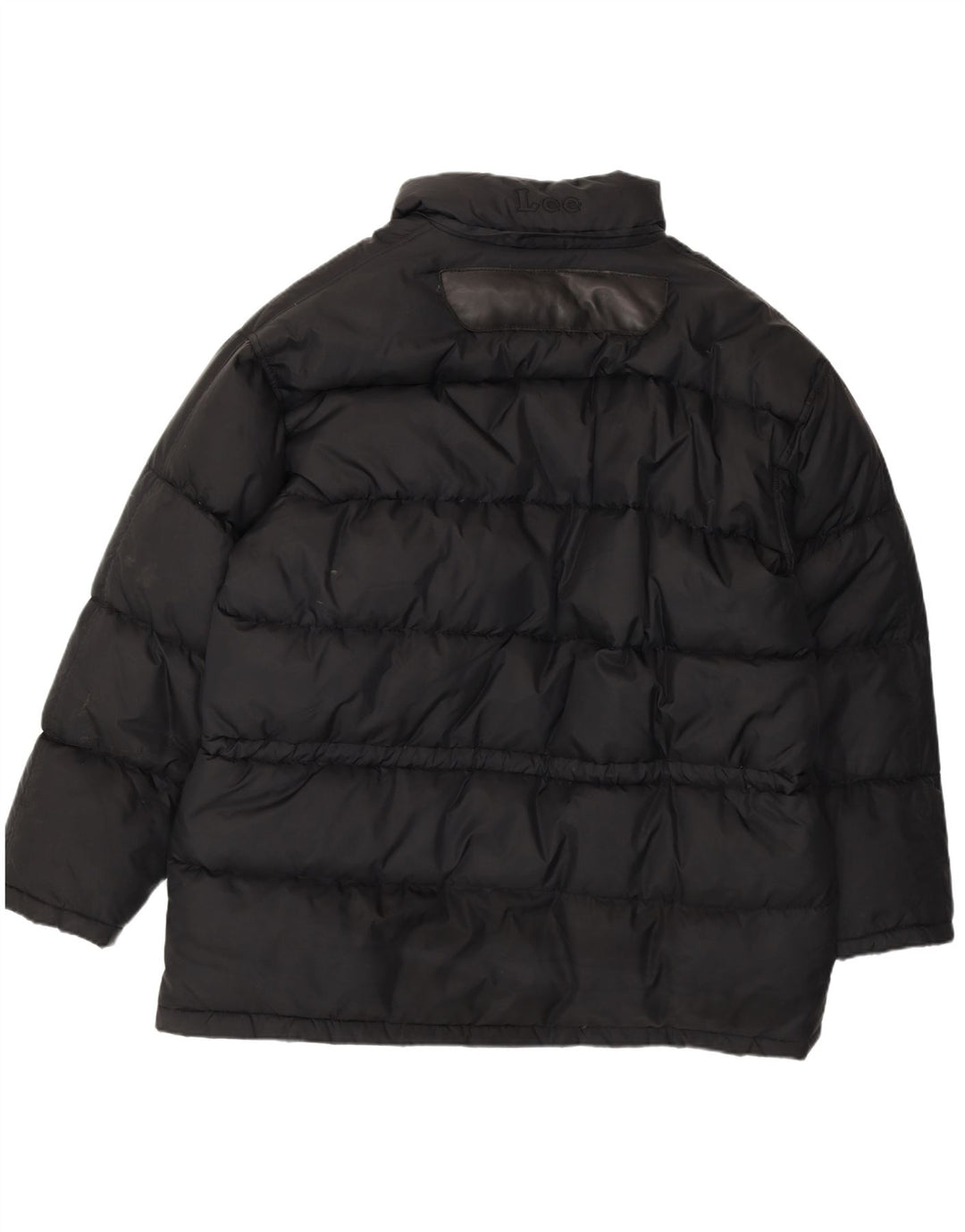 Jachetă căptușită pentru bărbați Lee UK 40 Poliester negru mare
