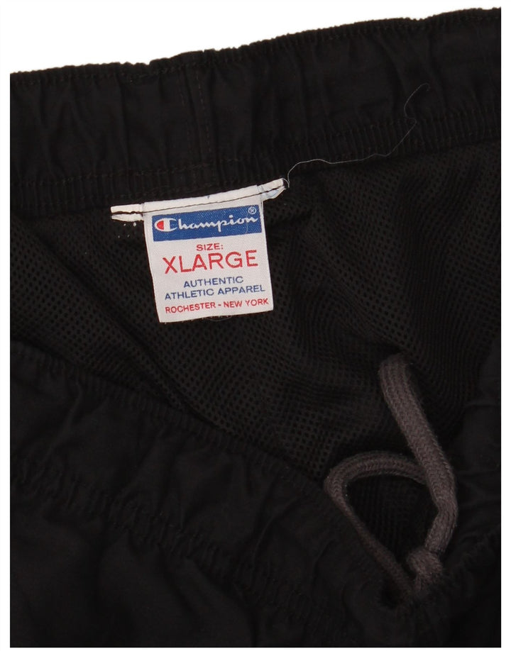 Pantaloni de trening pentru bărbați Champion XL, negru, color block