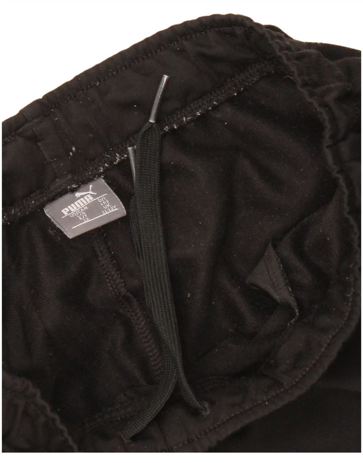 Pantaloni de trening Puma pentru baieti 11-12 ani negri