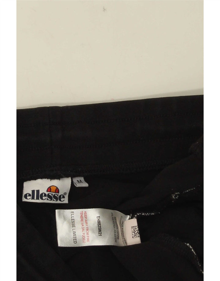 Pantaloni de trening pentru bărbați Ellesse Pantaloni de jogging, bumbac mediu negru