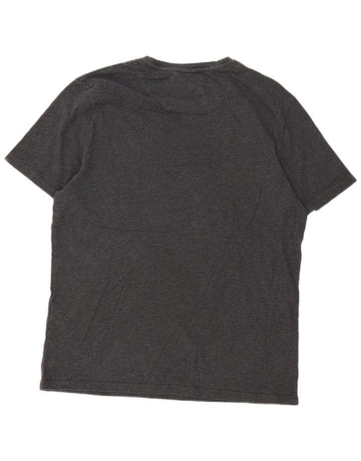 Tricou pentru bărbați Lyle & Scott Top XL bumbac gri