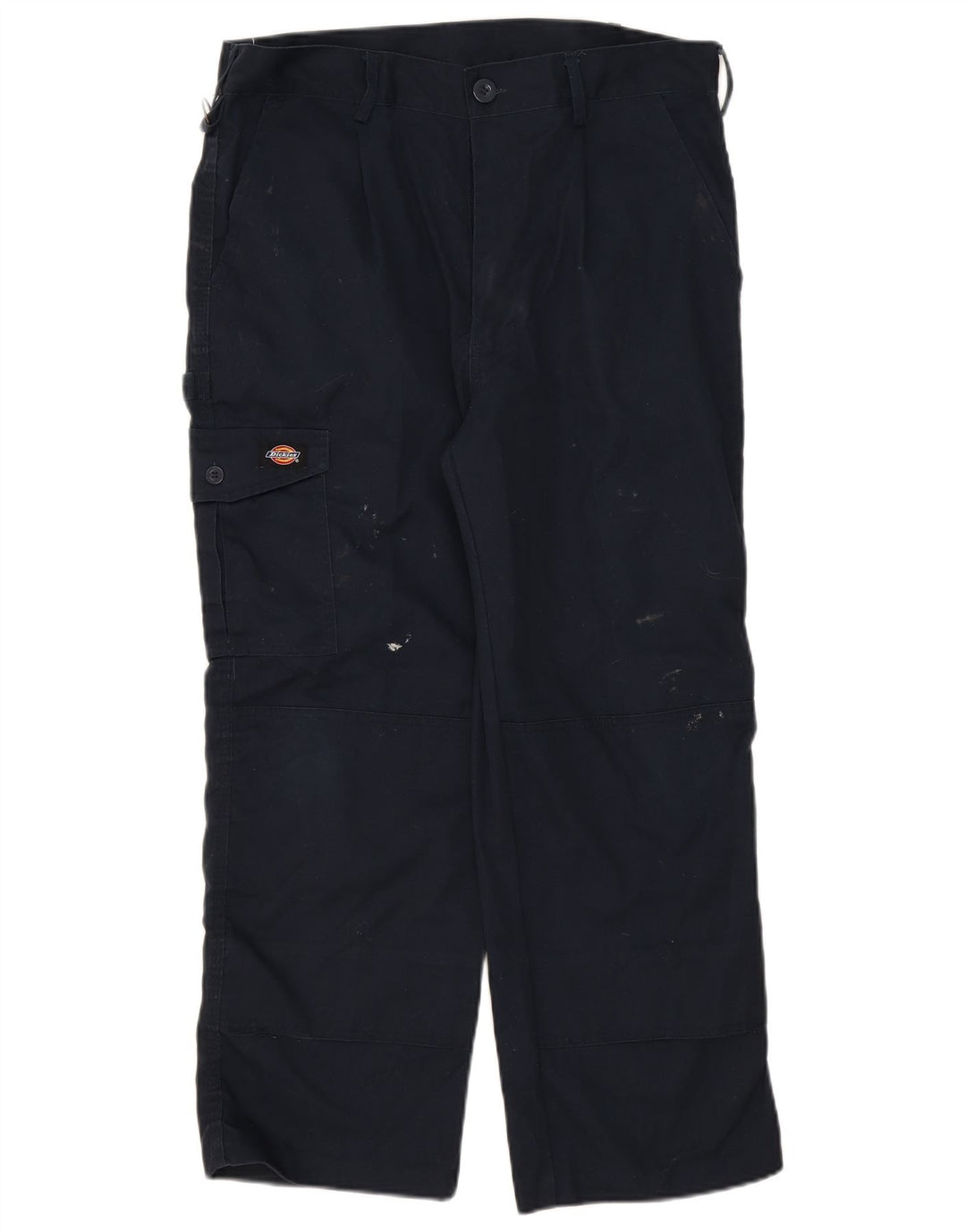 Pantaloni cargo drepti pentru bărbați Dickies W34 L26 poliester bleumarin