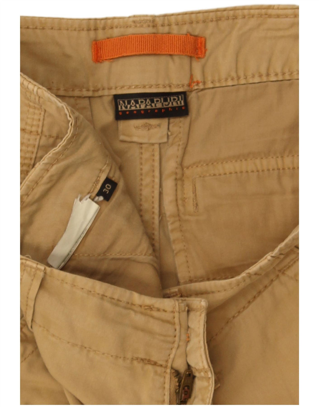Pantaloni scurți cargo Napapijri pentru bărbați W30 Bej mediu