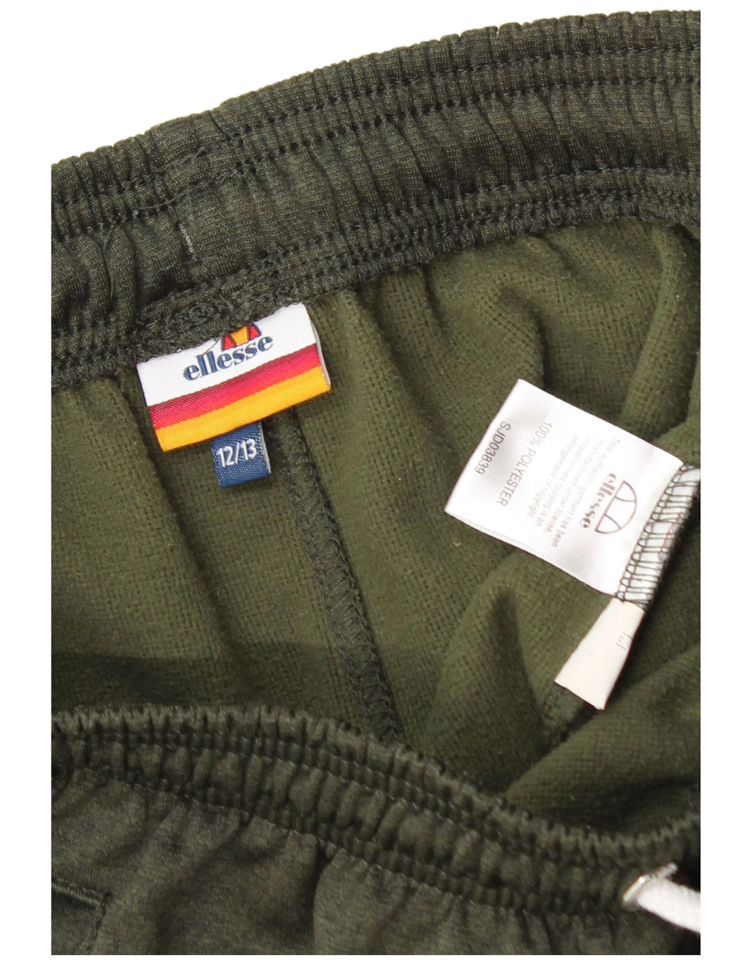 Pantaloni scurți sport Ellesse pentru băieți 12-13 ani Kaki Poliester