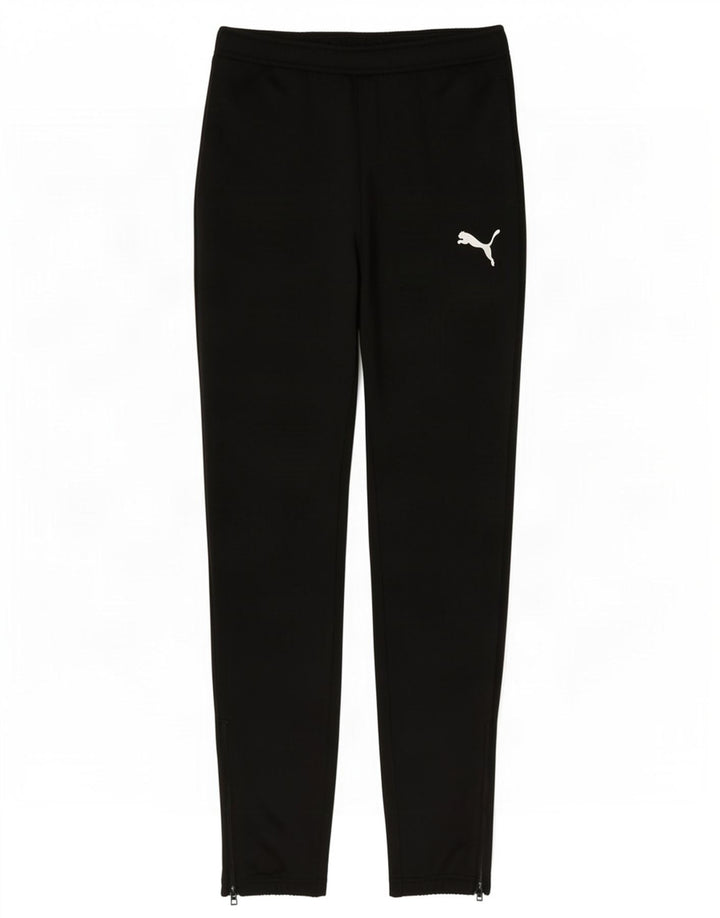 Pantaloni de trening Puma pentru baieti 13-14 ani poliester negru