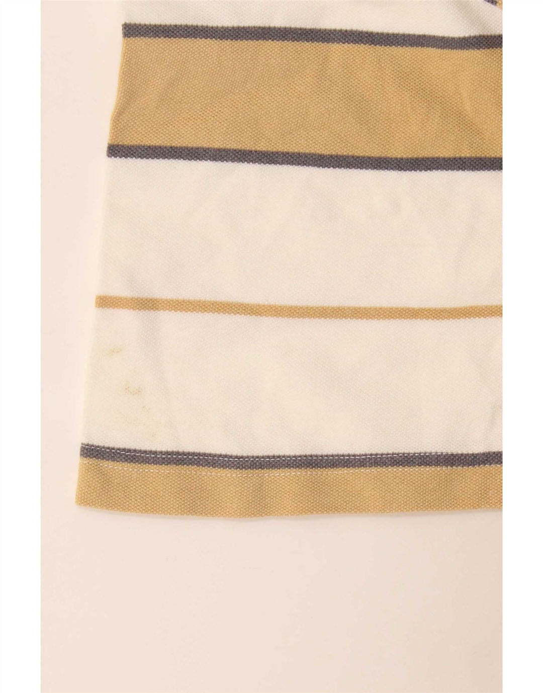 Tricou polo pentru bărbați Lotto cu dungi albe mari