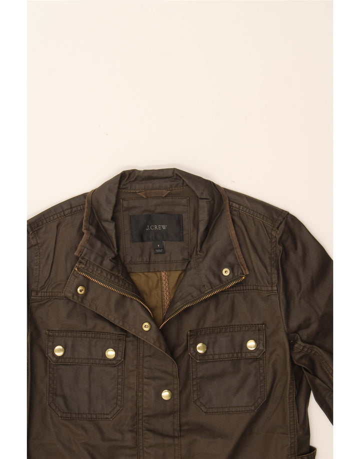 Jachetă pentru femei J. CREW UK 10 mic maro bumbac