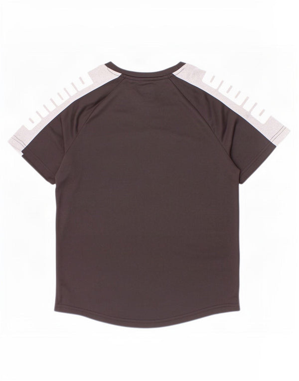 Tricou grafic Puma pentru băieți Top 10-11 ani Mediu Negru Colorblock