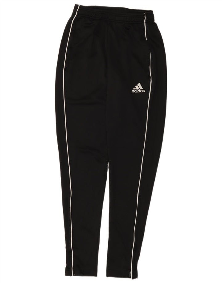 Pantaloni de trening Adidas pentru bărbați, poliester negru mic