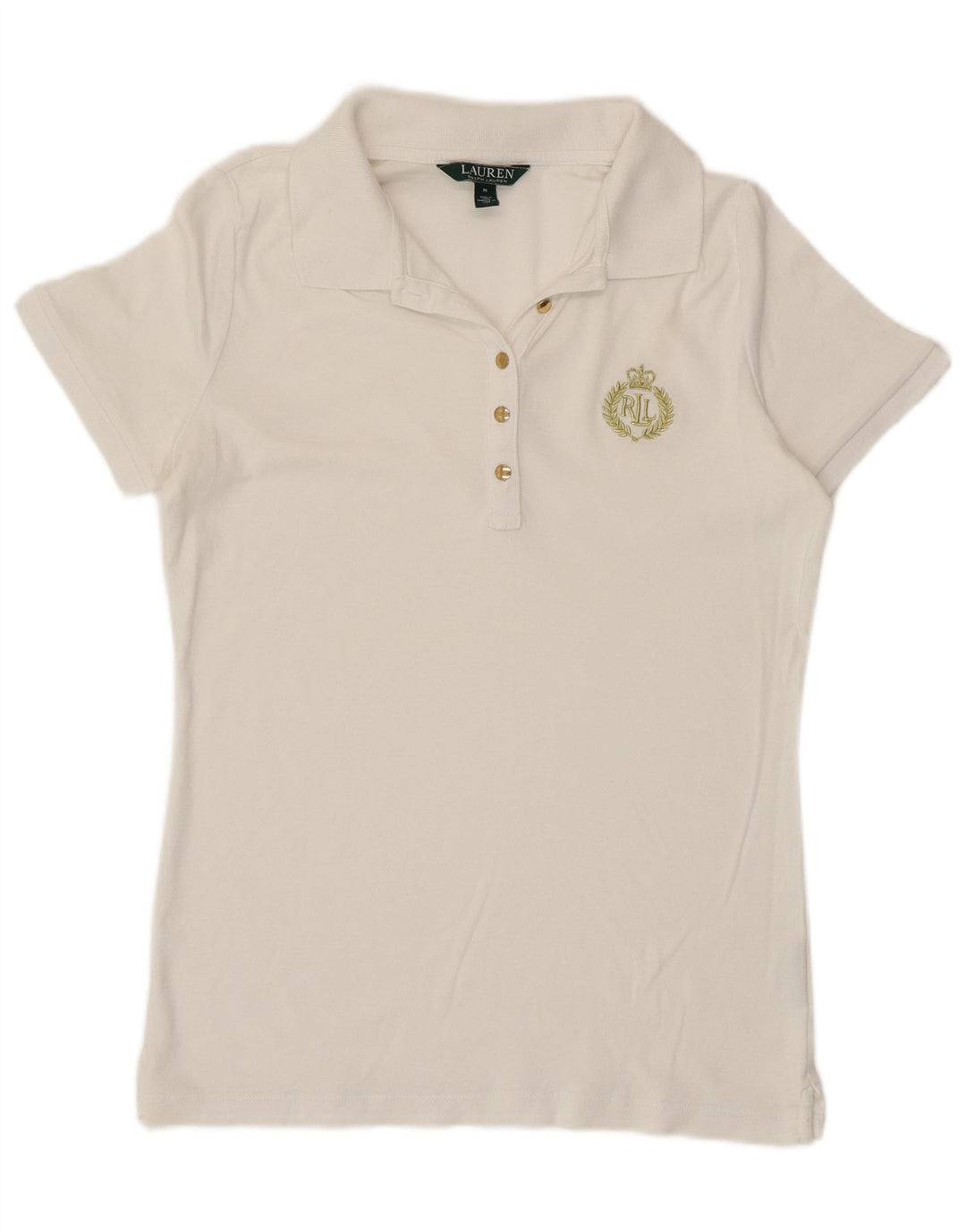 Polo Ralph Lauren pentru femei UK 12 Medium White