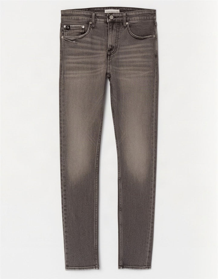 Blugi slim pentru bărbați Calvin Klein W31 L32 gri