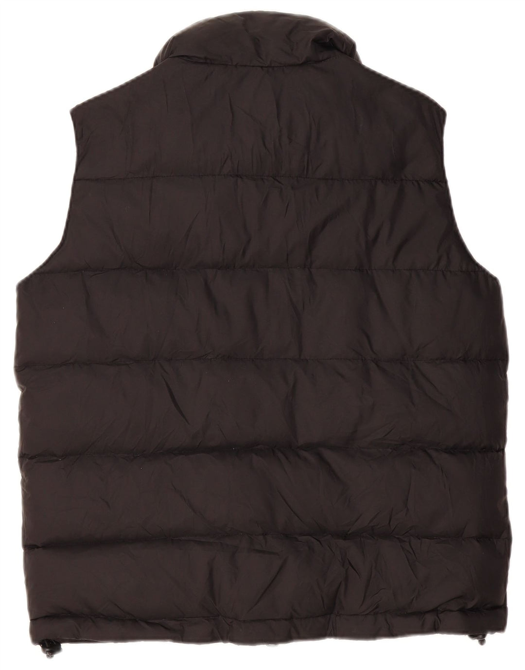 Gilet căptușit pentru bărbați vintage, mic, negru, nailon