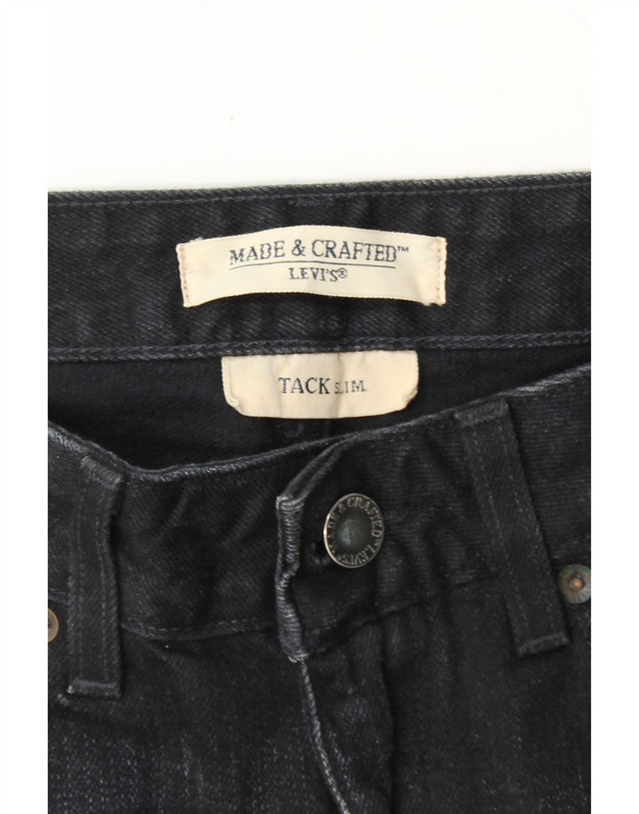 LEVI'S Mens Slim Jeans W32 L30 Black Cotton Vintage Levi's and Second-Hand Levi's from Messina Hembry 