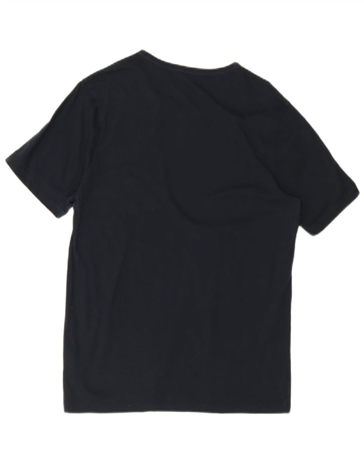 Tricou pentru bărbați Hugo Boss Top mare din bumbac bleumarin