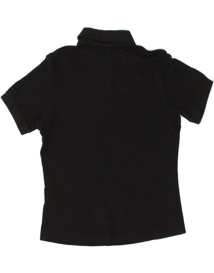 KAPPA Womens Polo Shirt UK 10 Small Black Cotton Vintage Kappa and Second-Hand Kappa from Messina Hembry 