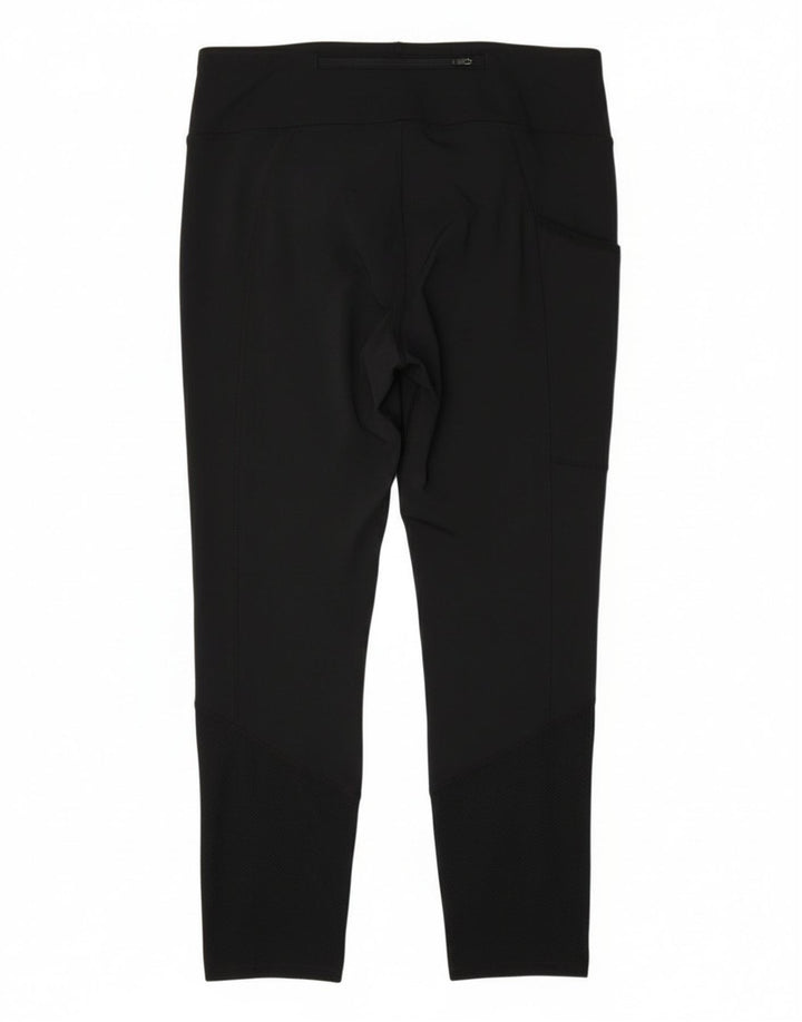 Leggings capri Nike Dri Fit pentru femei UK 8 Small Poliester negru