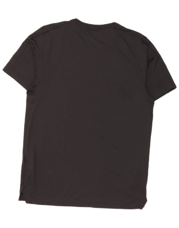 Tricou Nike Dri Fit pentru bărbați Top mic poliester negru