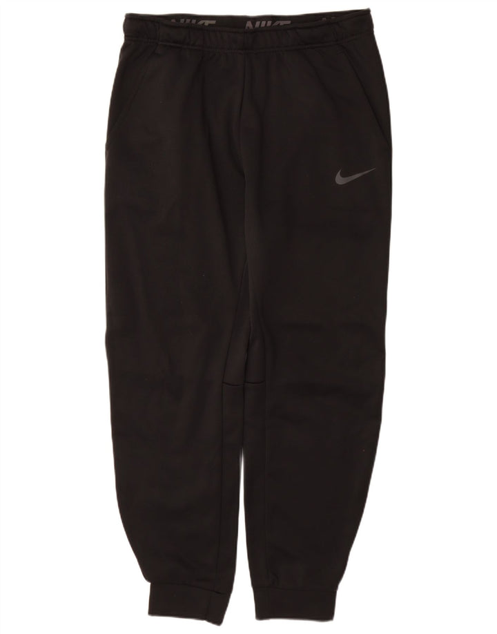 Pantaloni de trening NIKE Therma-Fit pentru bărbați Pantaloni de jogging, mari, negru, poliester