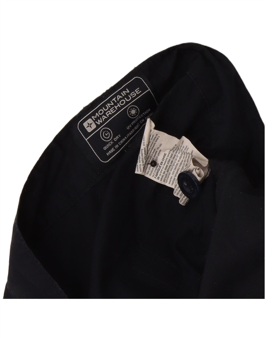 Pantaloni cargo drepti pentru bărbați Mountain Warehouse L36 L30 Poliester bleumarin