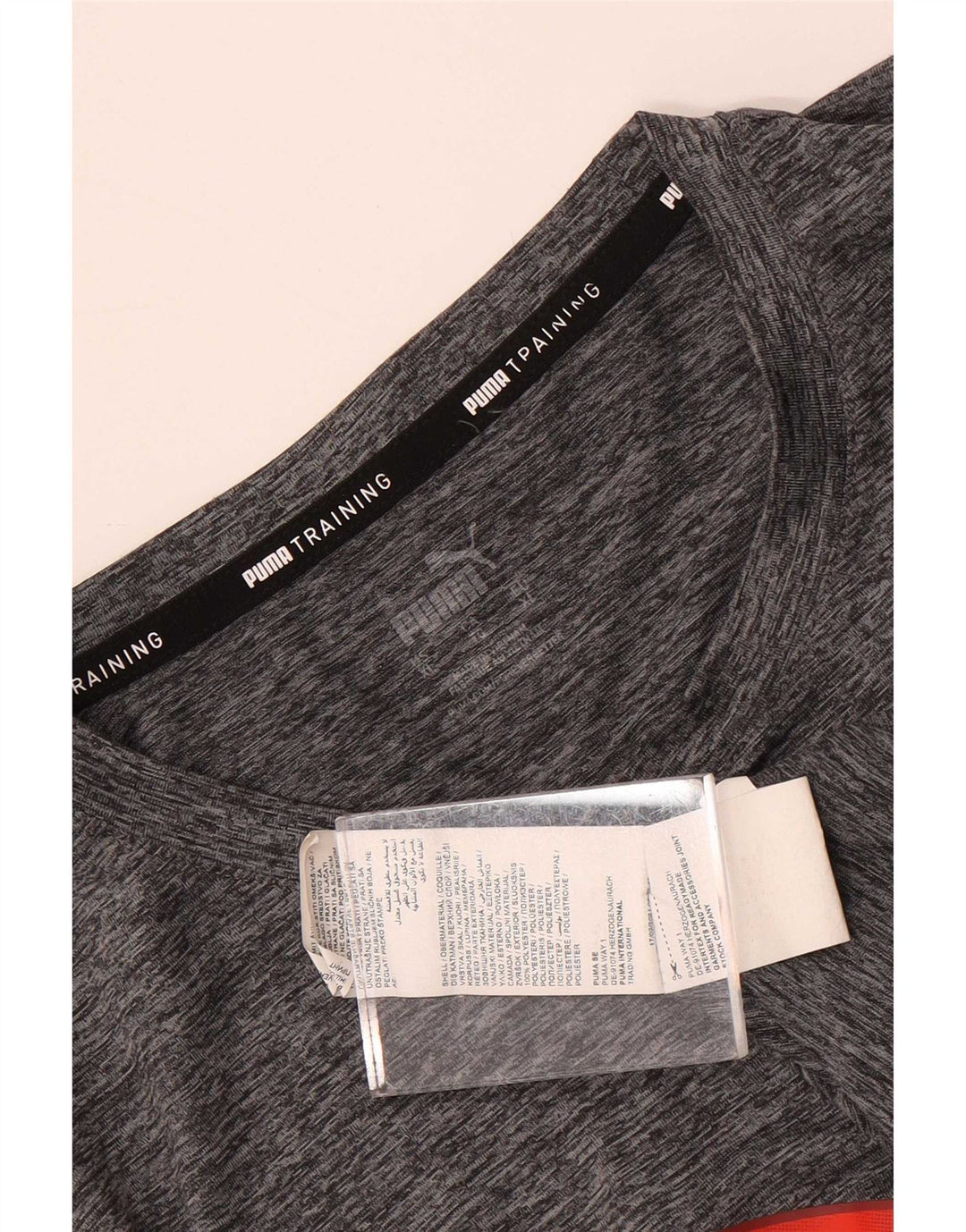 Tricou grafic pentru antrenament Puma pentru bărbați Top XL poliester cu pături gri
