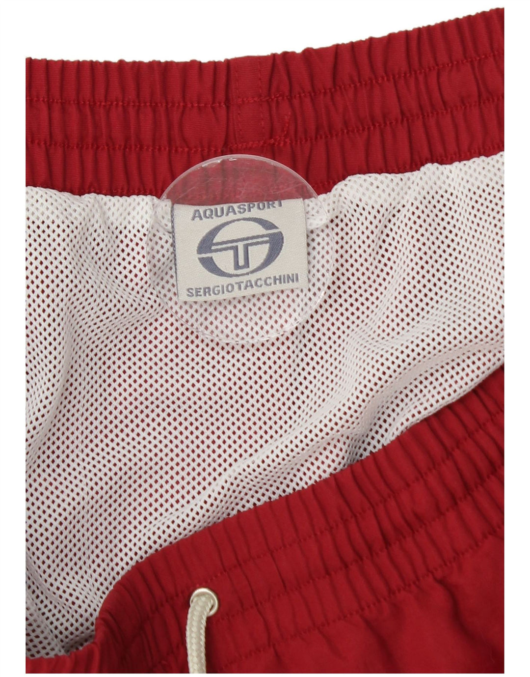 Sergio Tacchini Pantaloni scurți de înot pentru bărbați 2XL, roșu, poliamidă color bloc