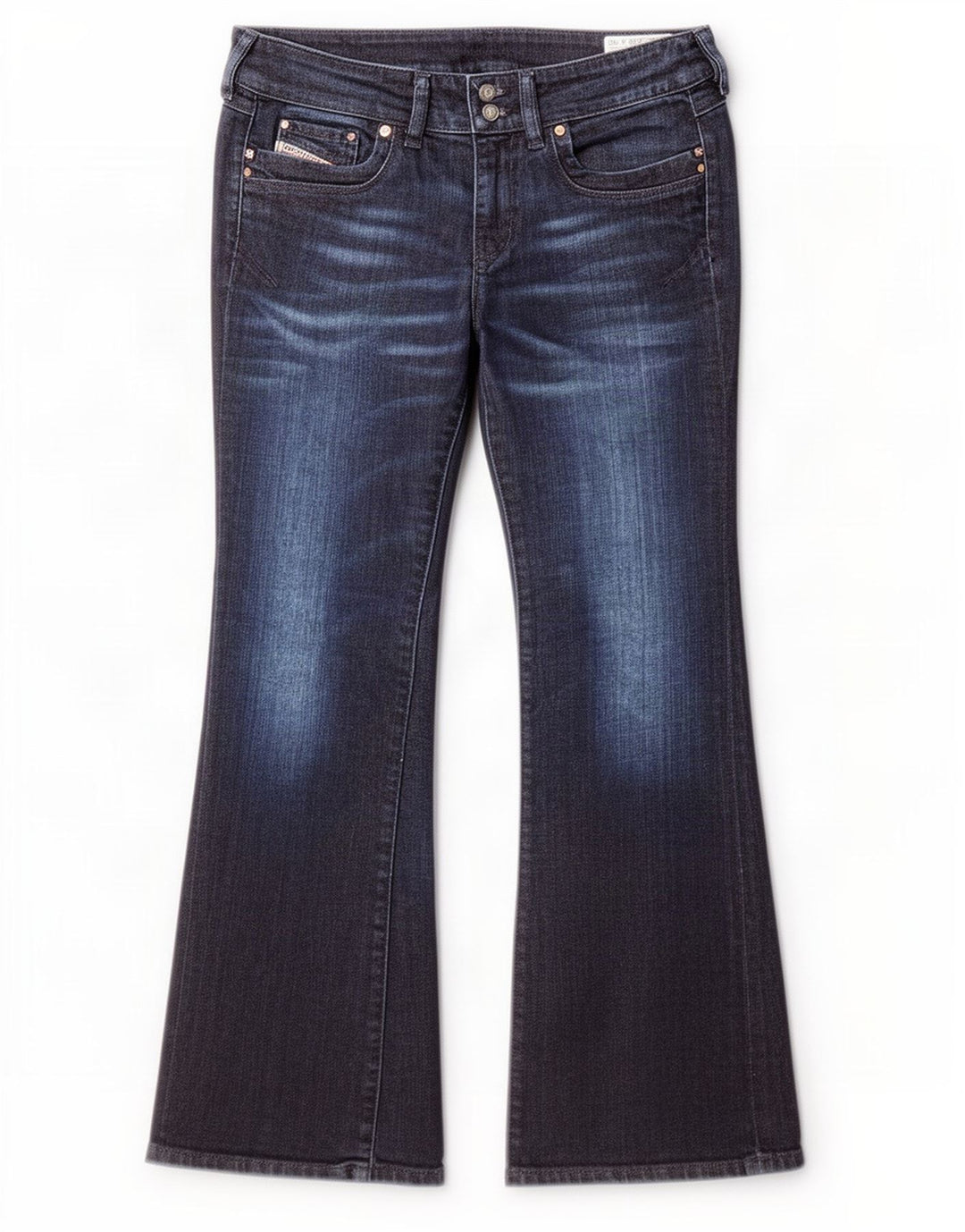 Jeans Ronhar Bootcut pentru femei Diesel W29 L30 Bumbac bleumarin