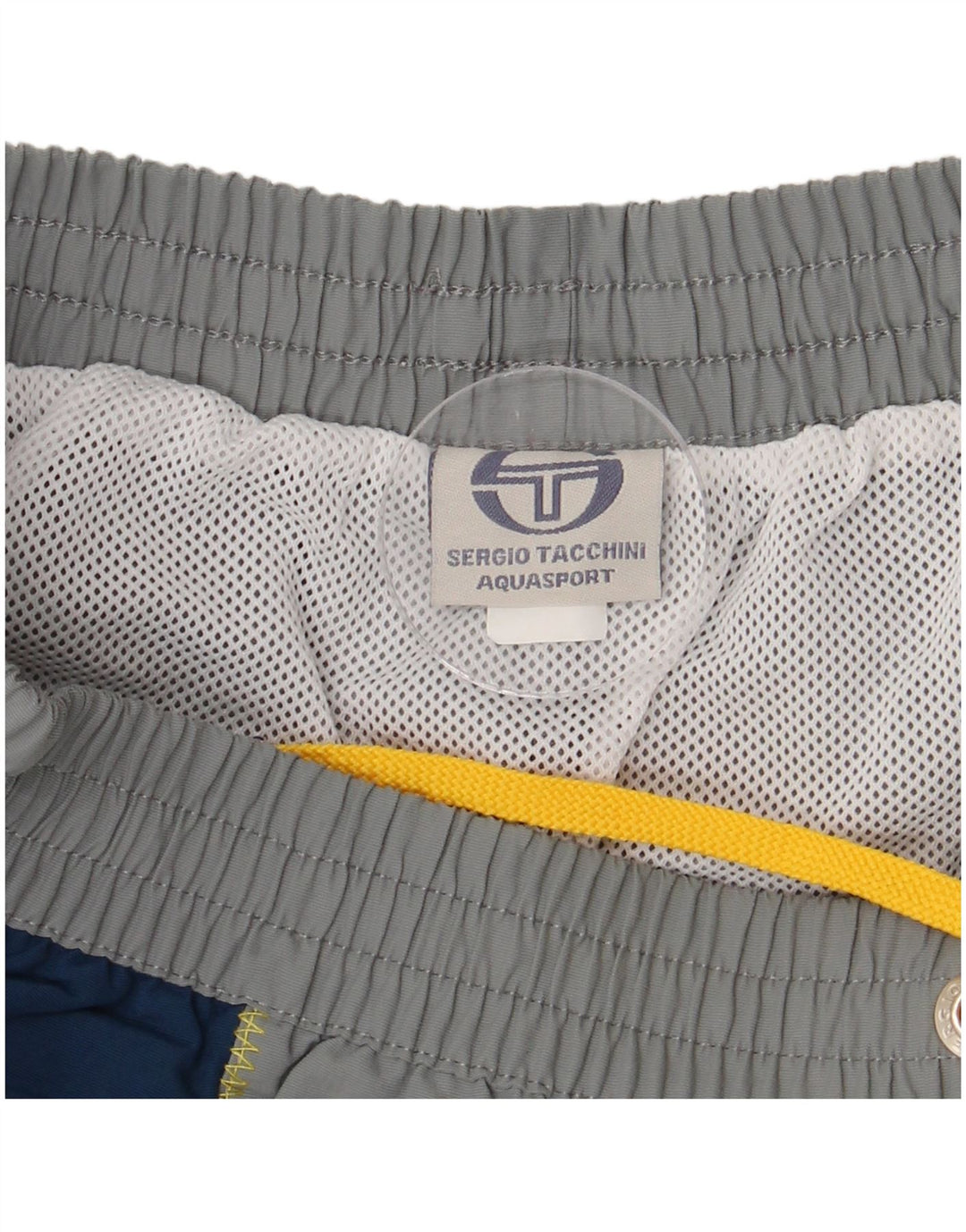 SERGIO TACCHINI Pantaloni scurți de înot grafic pentru bărbați XL, gri, poliamidă color bloc