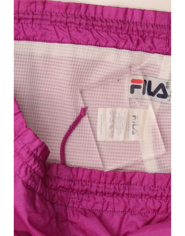 Pantaloni de trening Fila pentru bărbați IT 50 Poliamidă roz mare