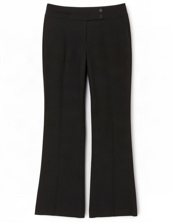 Pantaloni de costum bootcut pentru femei Marks & Spencer UK 12 Medium W32 L31 Gri