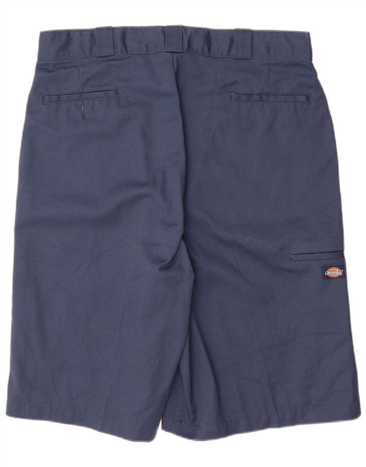 DICKIES Mens Cargo Shorts W38 XL Navy Blue Polyester