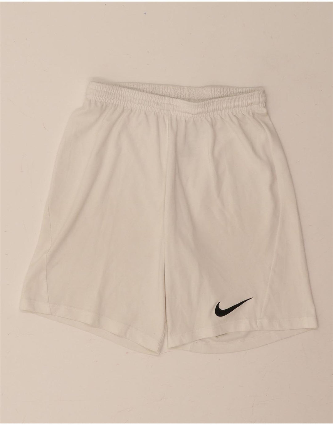 NIKE Mens Dri Fit Sport Shorts Small  White Polyester Vintage Nike and Second-Hand Nike from Messina Hembry 