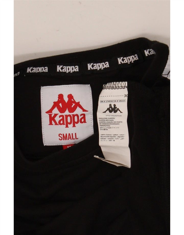 Pulover cu grafic supradimensionat pentru femei Kappa UK 10 Mic Negru