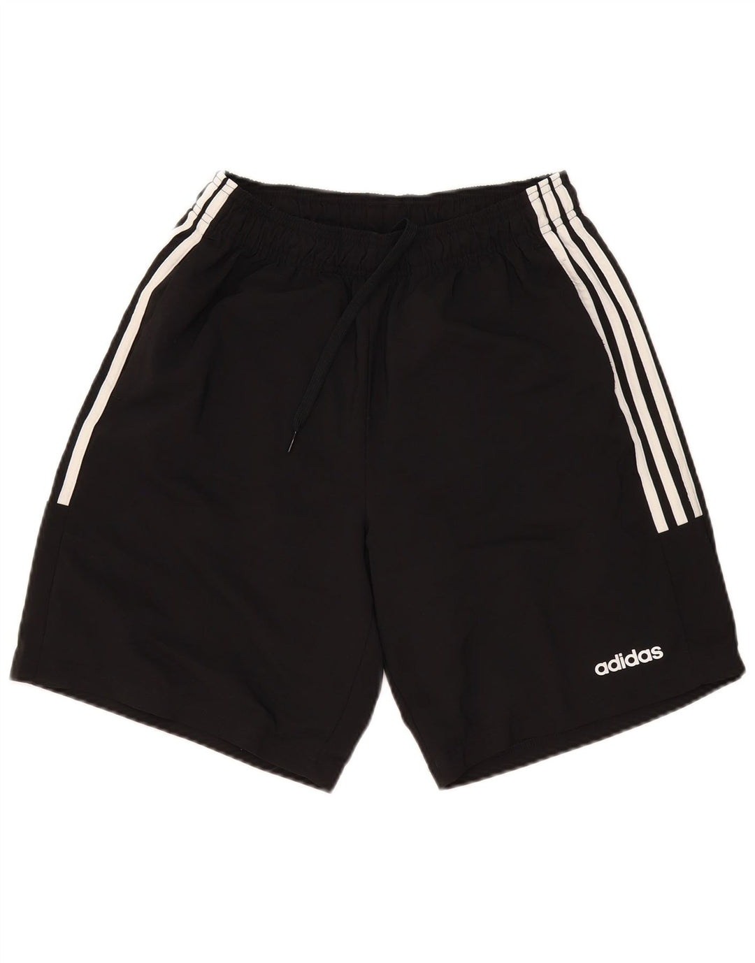 Pantaloni scurți sport pentru bărbați Adidas, poliester mediu negru