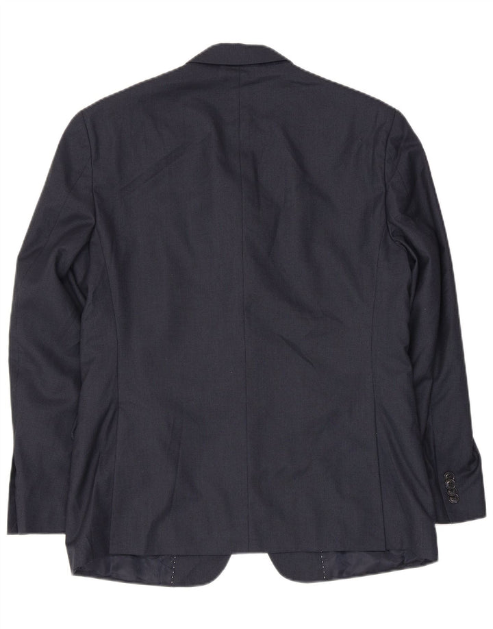 Jachetă pentru bărbați Tommy Hilfiger, scurtă, cu 2 nasturi, UK 38, bleumarin mediu